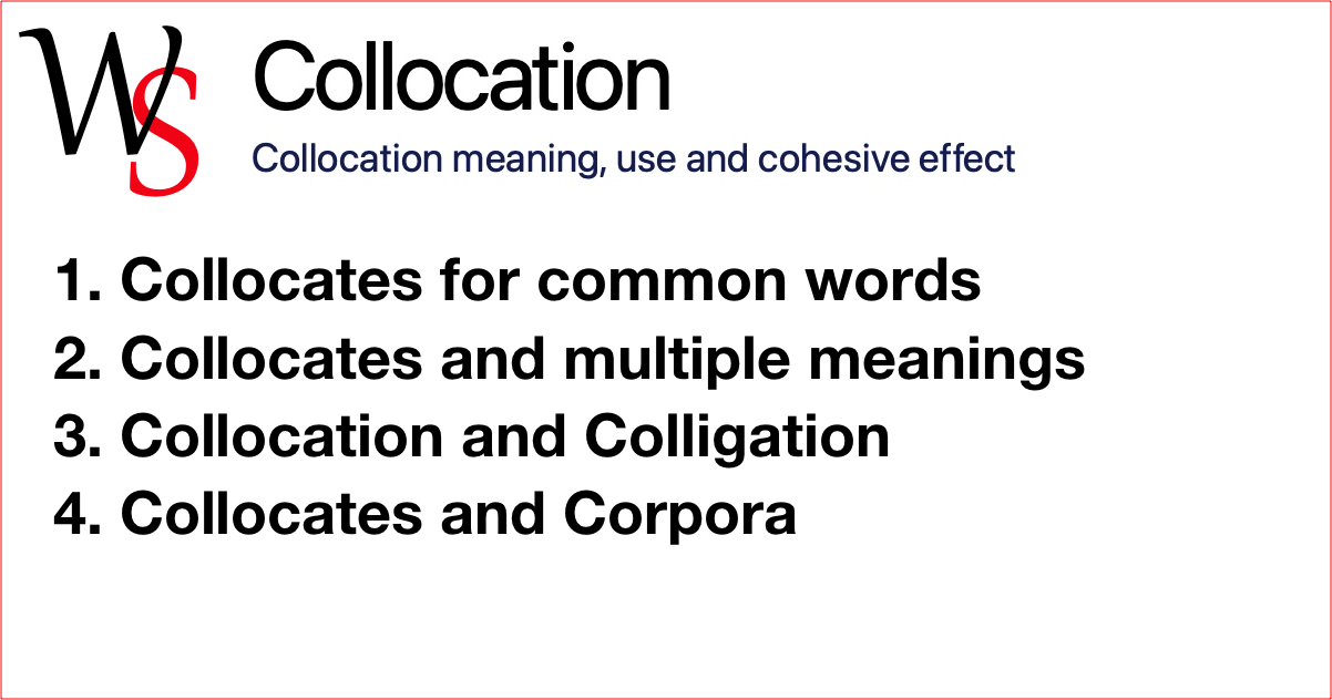 Collocation | Writing Support